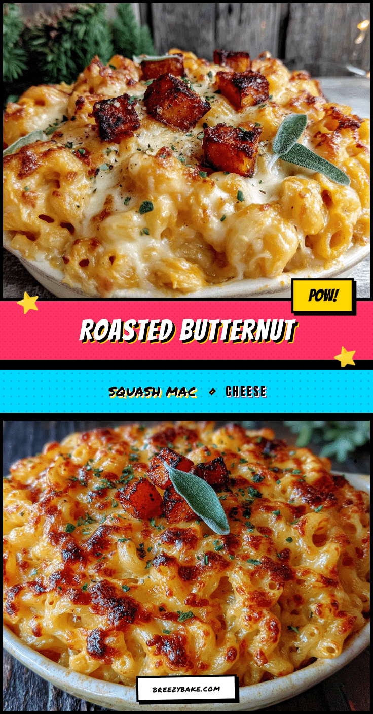 quick roasted butternut squash mac and cheese recipe