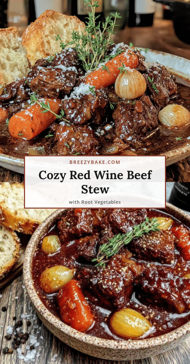 red wine beef stew with root vegetables recipe