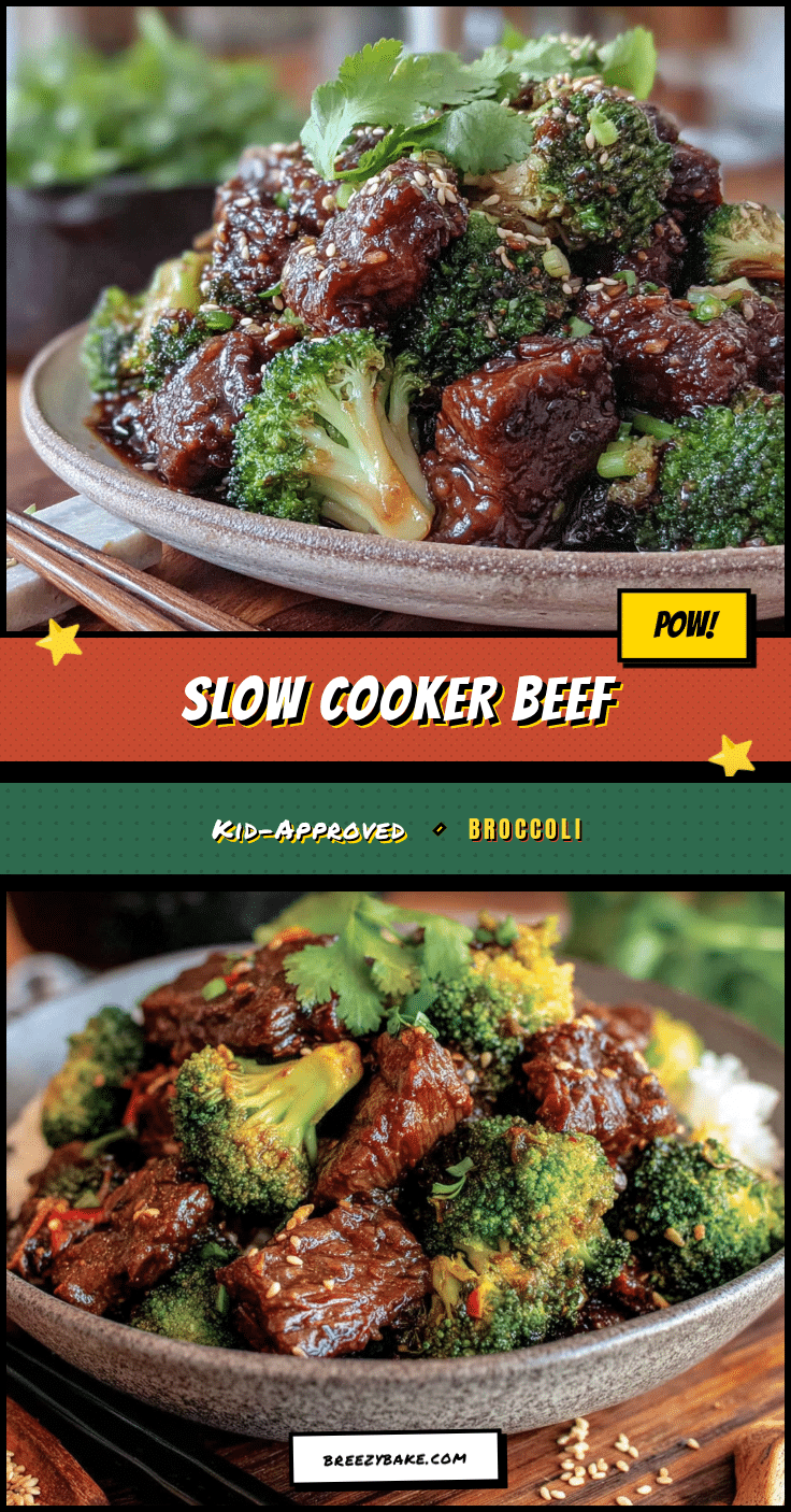 slow cooker beef and broccoli recipe