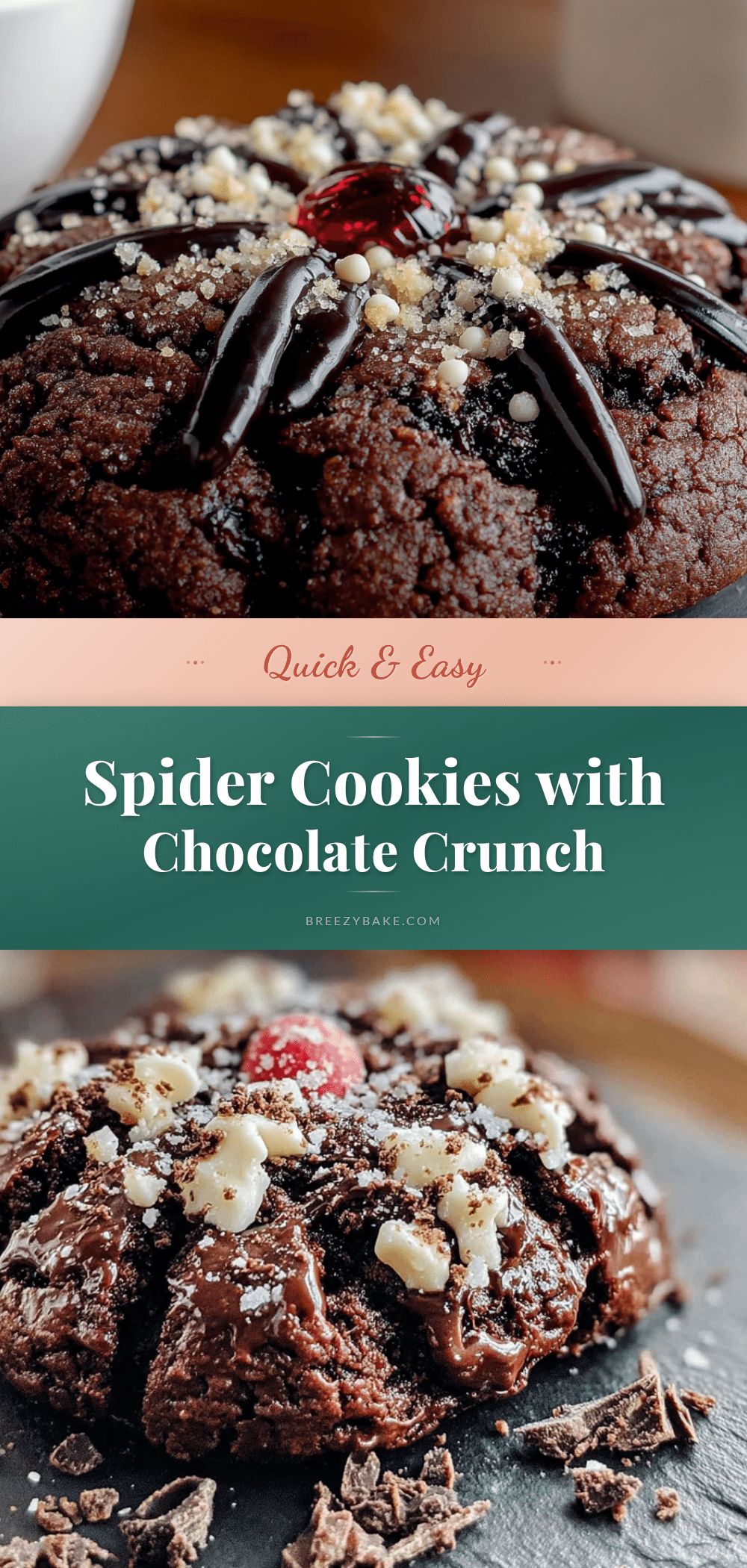 spider cookies recipe