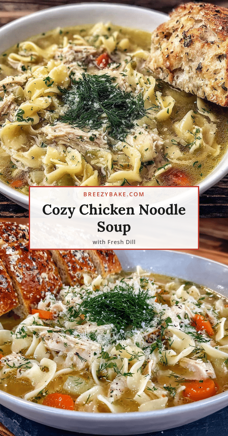 chicken noodle soup with fresh dill recipe