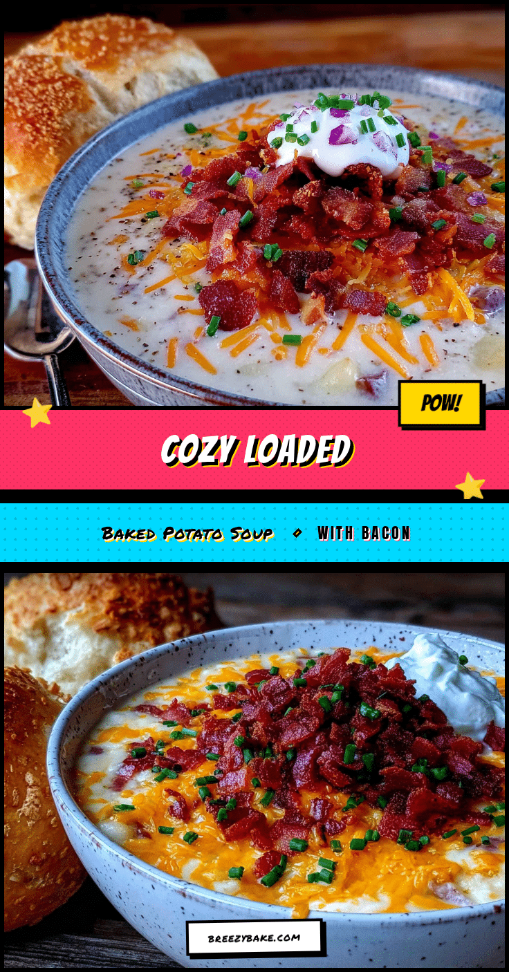loaded baked potato soup with bacon recipe