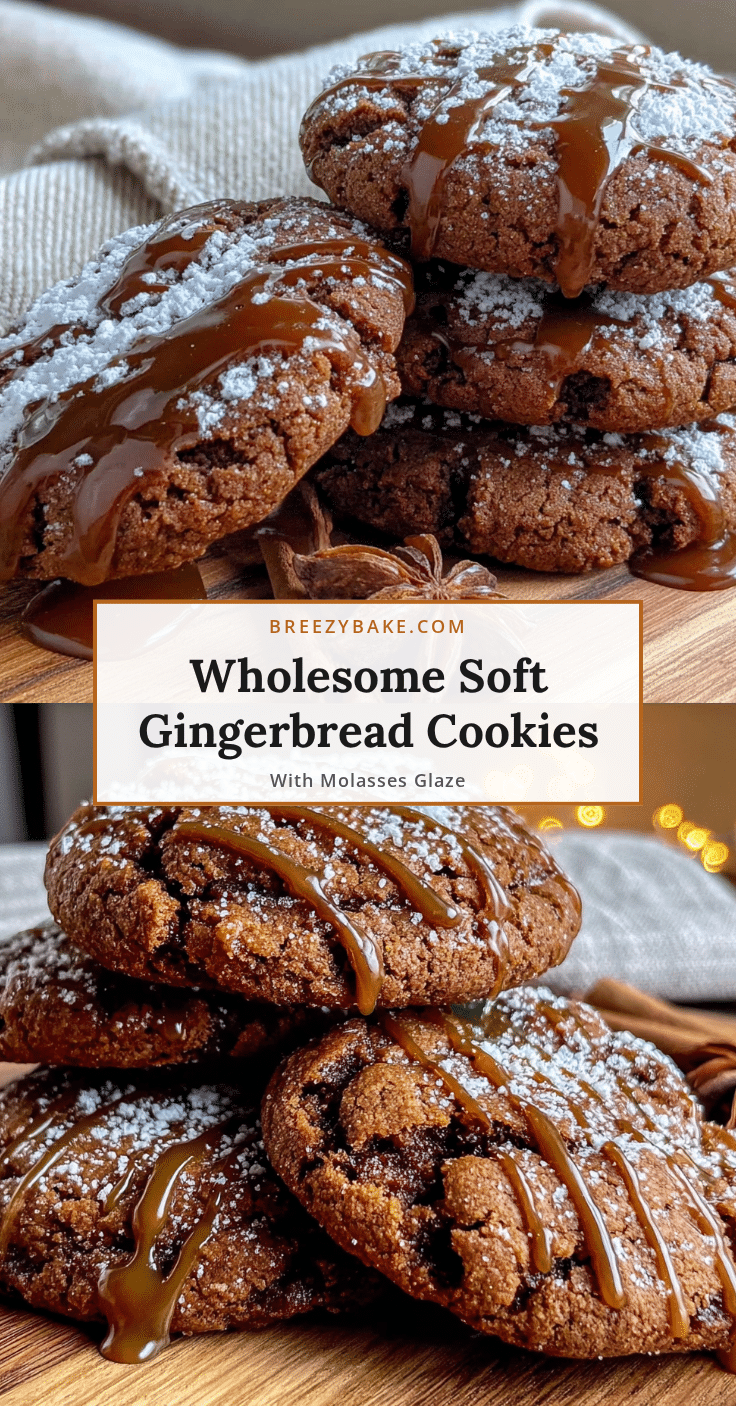 soft gingerbread cookies recipe